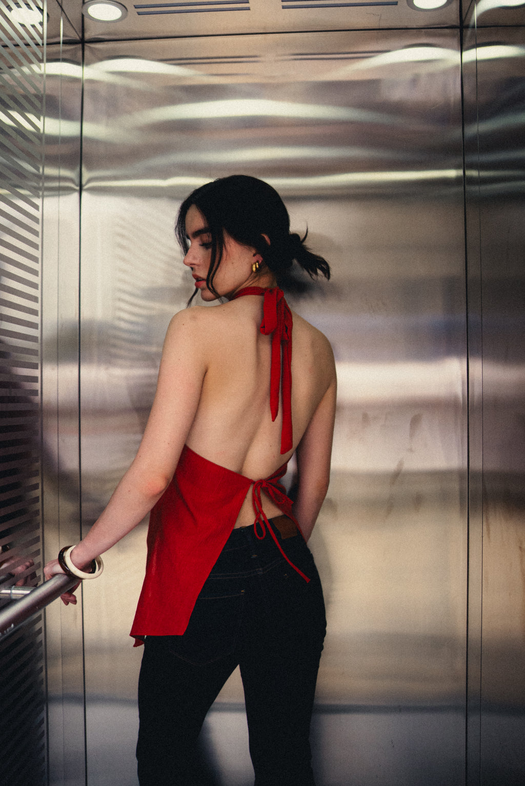 Blusa First Drink Ladrillo